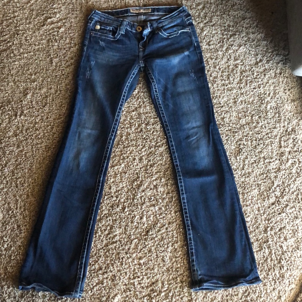 Big star boot cut jeans